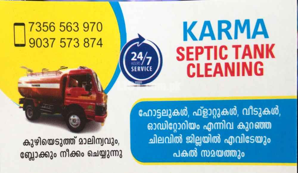 Best 24hrs Septic Tank Cleaning Services in Pavaratty Chettuva