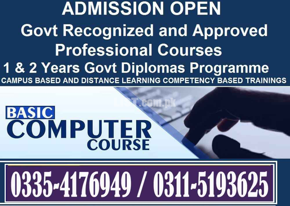 Basic Computer Course In Jhelum,Narowal