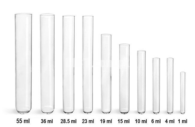 Test Tubes, Glass Test Tubes, Disposable Glass Culture Tubes