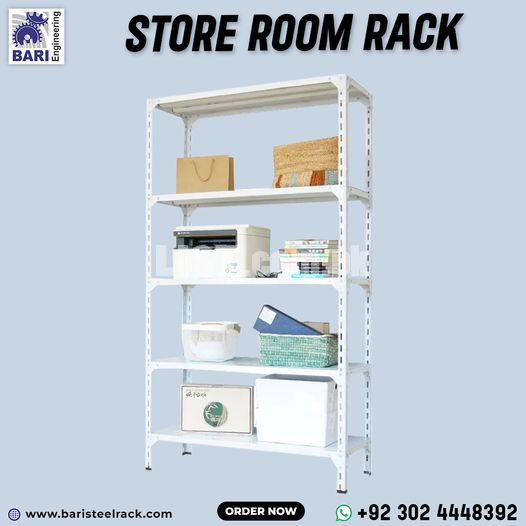 Store Room Rack | Open Shelf Rack | Slotted Angle Rack