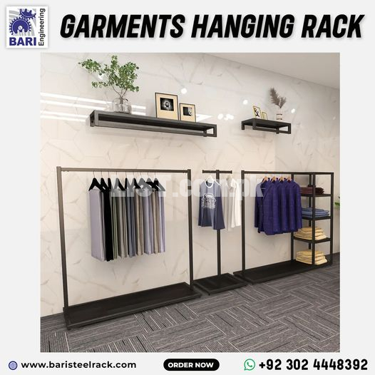 Garment Hanging Rack | Garment Shop Display Rack