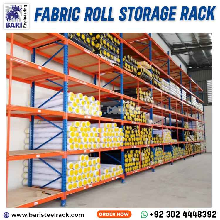 Fabric Roll Storage Rack | Fabric Roll Store Rack