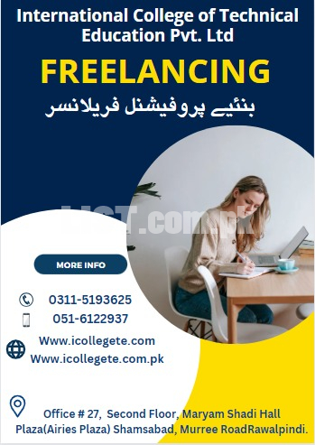 #1 Professional Freelancing Course in #Islamabad #2023