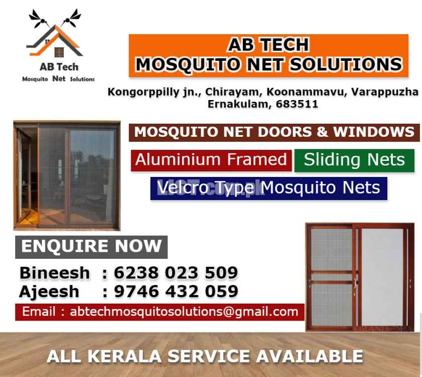 Best Mosquito Net Installation in Palarivattom Angamaly Perumbavoor