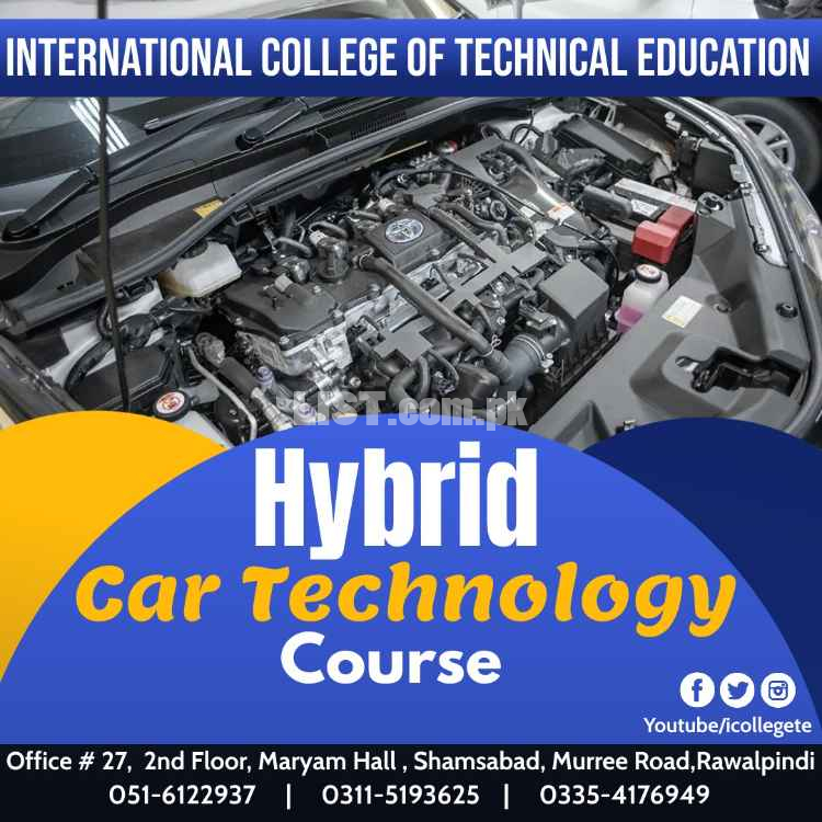 NO.1 Best Hybrid Car Technology Course #Shamsabad, Rwp #2023