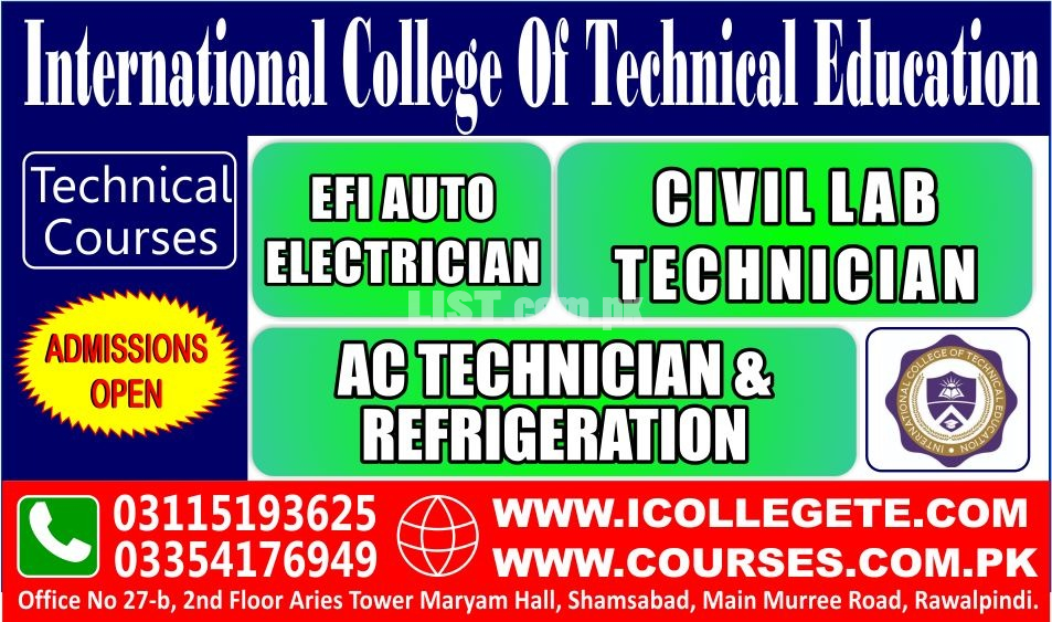 EFI Auto Electrician Course In Lahore,Okara