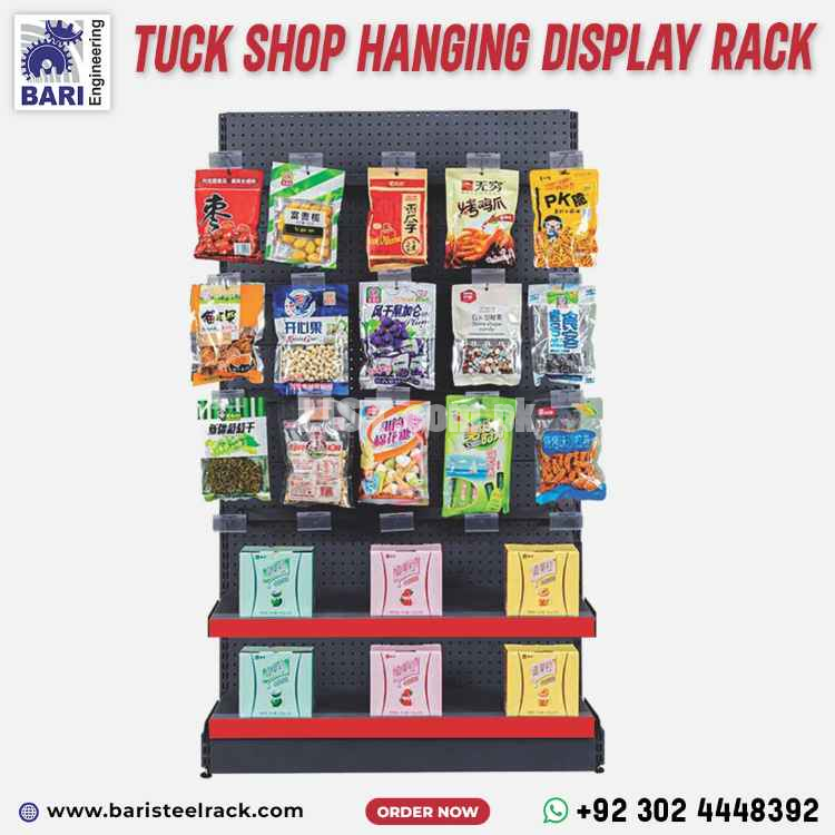 Tuck Shop Display Rack | Tuck Shop Rack | Shop Display Rack