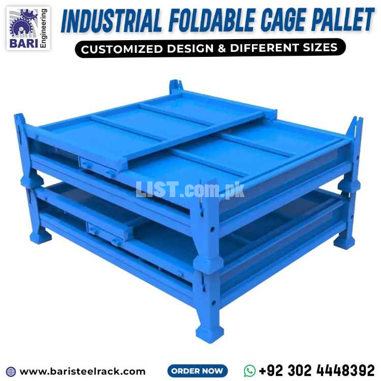 Industrial Cage Pallet | Warehouse Cage Pallet |Heavy Duty Cage Pallet