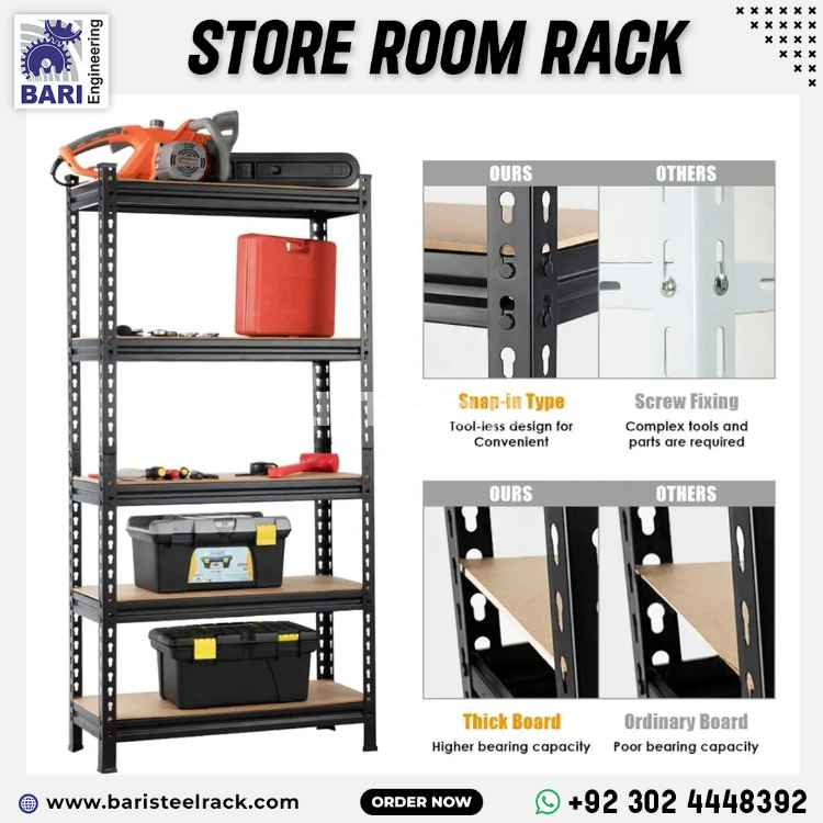 Store Room Rack | Home Use Rack | Boltless Rack