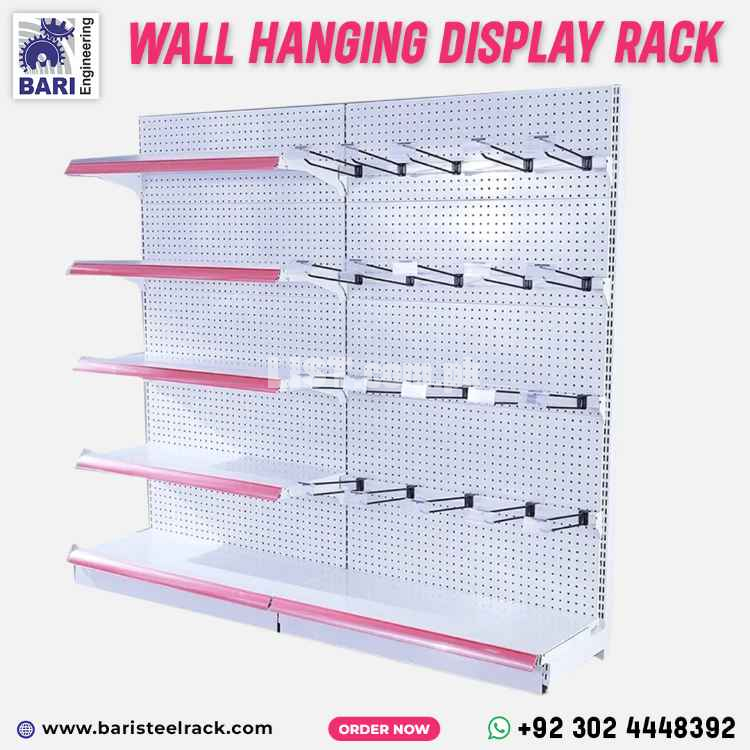 Wall Hanging Display Rack | Steel Rack