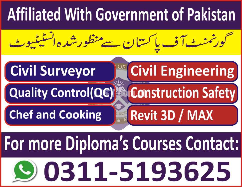 Civil QA/QC Course In Rawalpindi,Islamabad