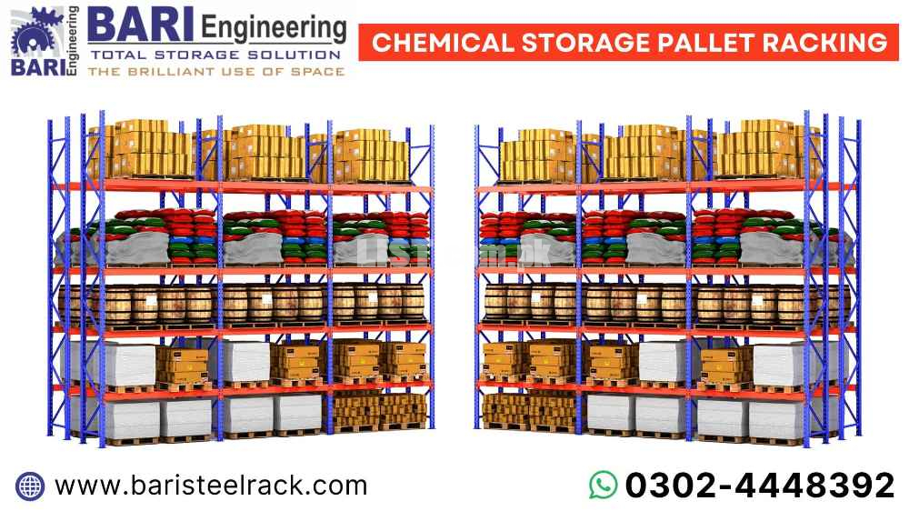 Chemical Storage Pallet Racking | Industrial Pallet Rack | Pallet Rack