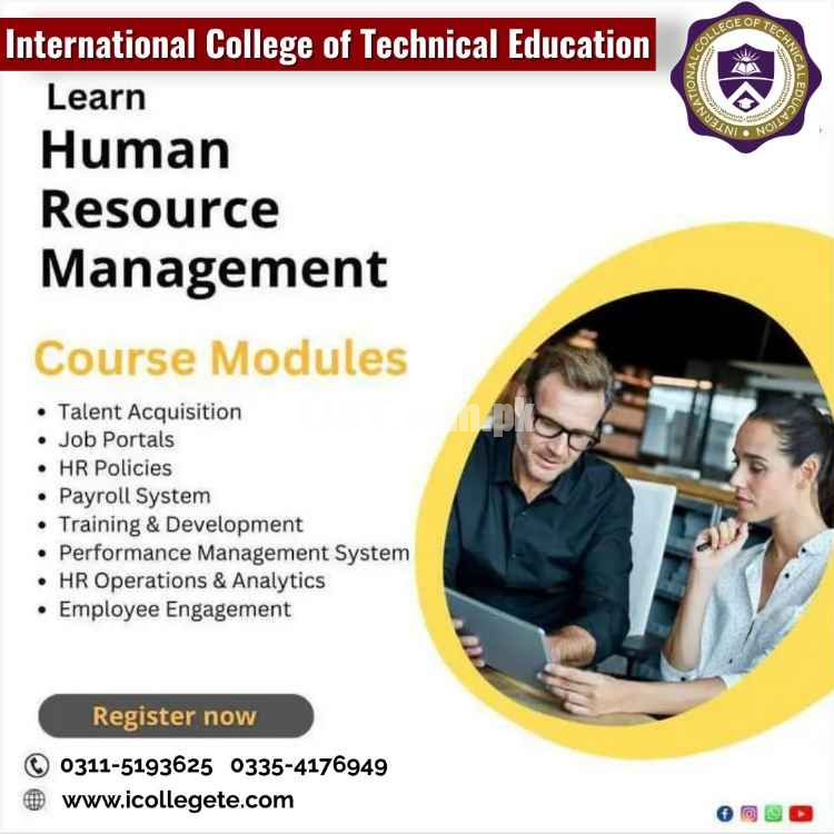 Human Resource Management course in Gujranwala Punjab