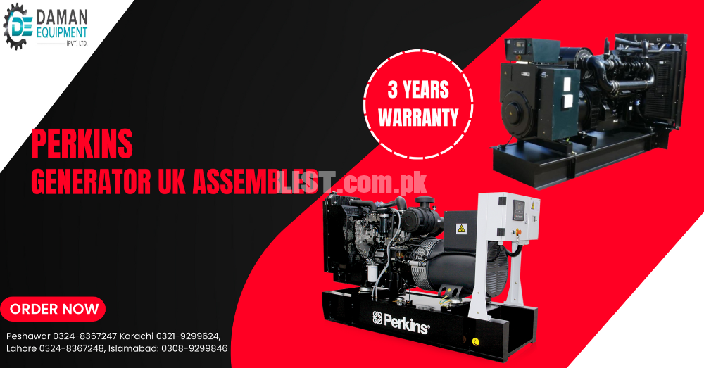 Perkins Uk and UAE  Assembeld JB Brand Excl. GST 500kVA