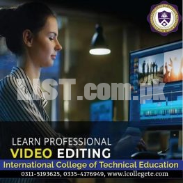 Professional  Video Editing Course In Gujrat