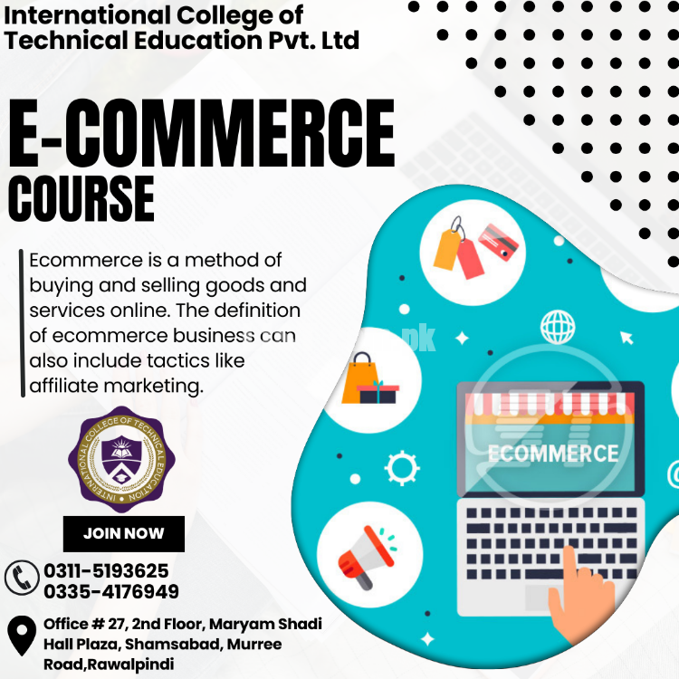 Professional Certification In  E-Commerce Course In  Bannu