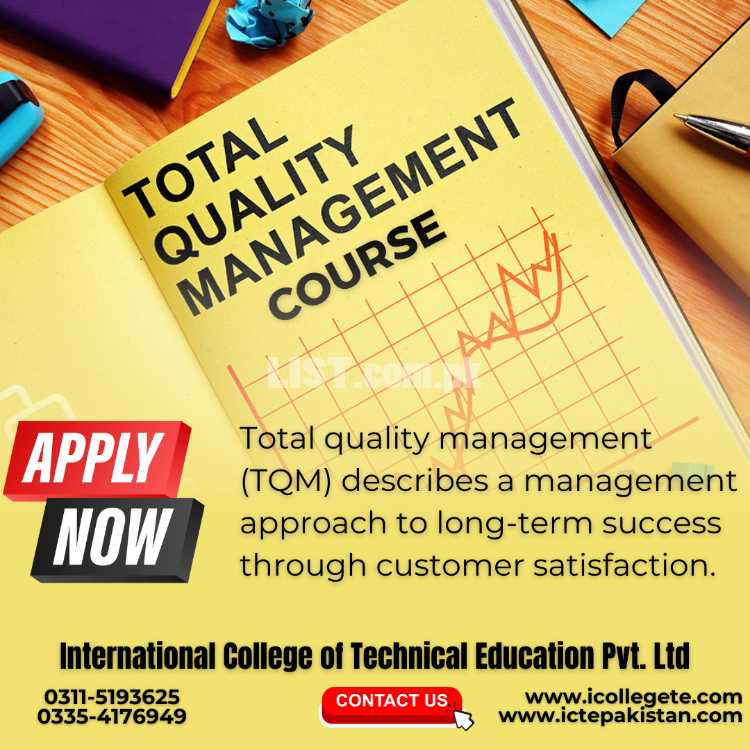 Best Total Quality Management Course in Karak