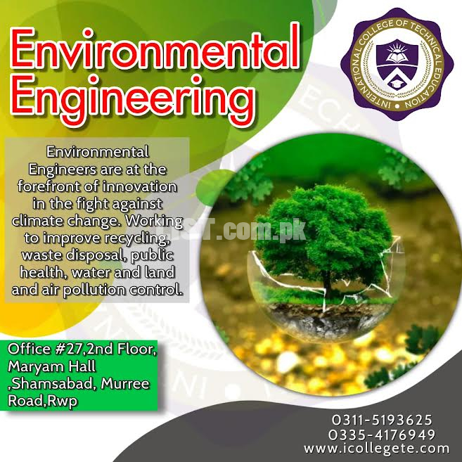 International Environmental Engineering course in Gujrat Gujranwala