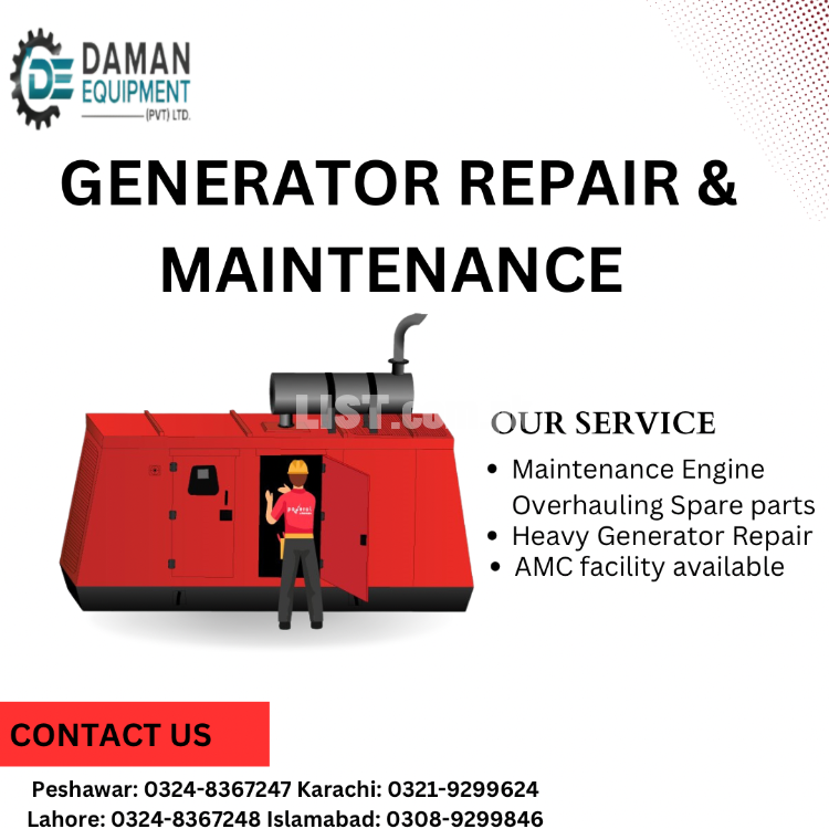 Generator Repair & Maintenance