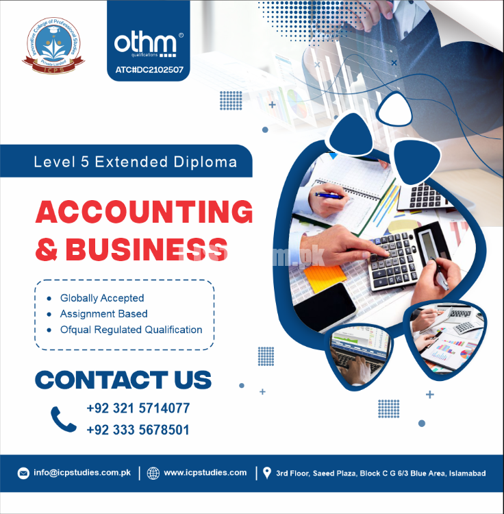 OTHM Level 5 Accounting Business Diploma