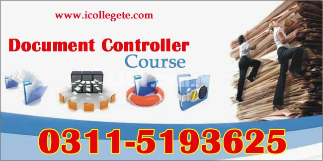 Professional Document controller one year diploma course in Abbottabad