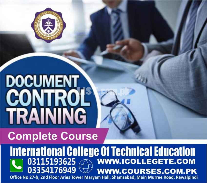 Advance Document Controller Course In Jhelum