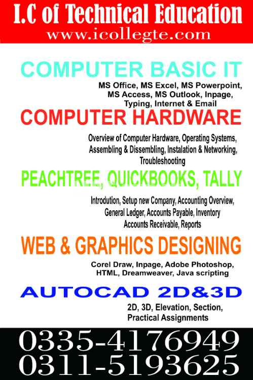Basic Computer 2 Months Course In Bagh