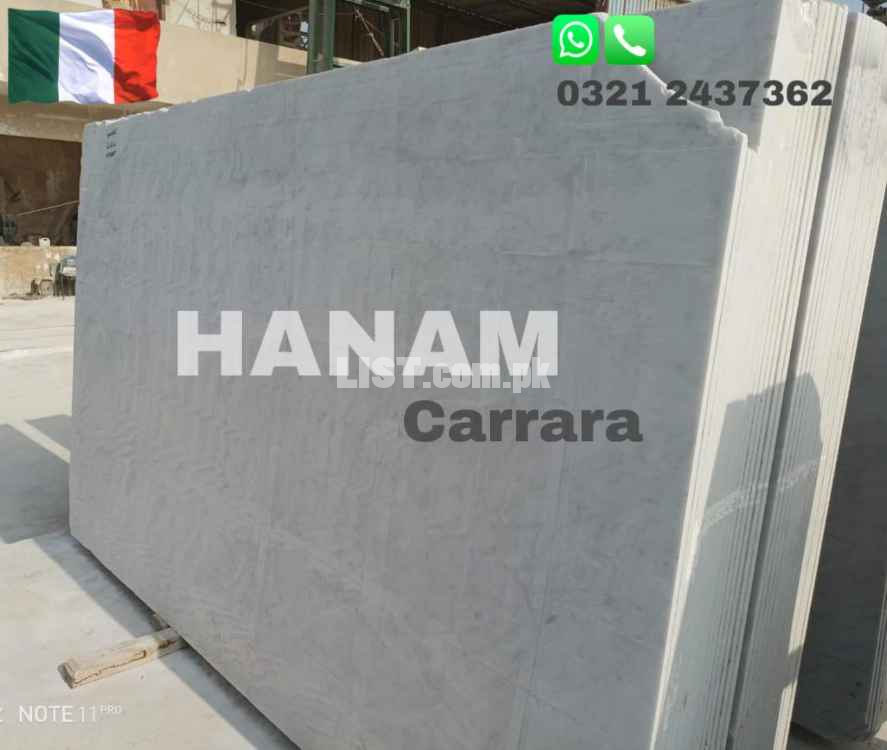 Carrara White Marble in Karachi