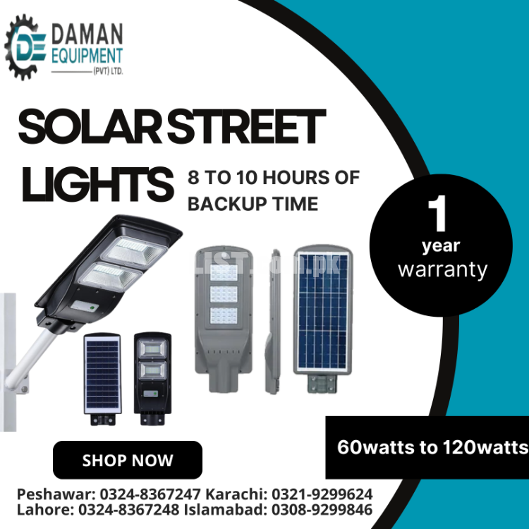 Solar Street Light  Brand SE 180 watts