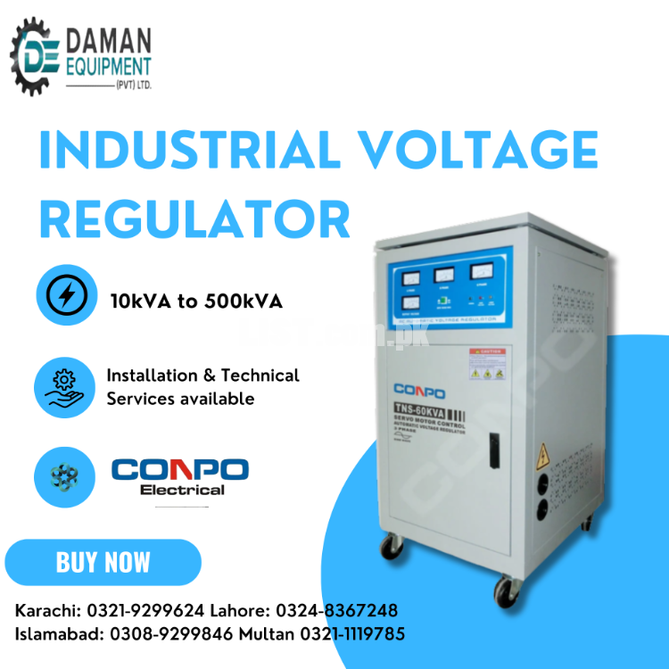 Voltage stabilizer 3phase 3 coil 6kva