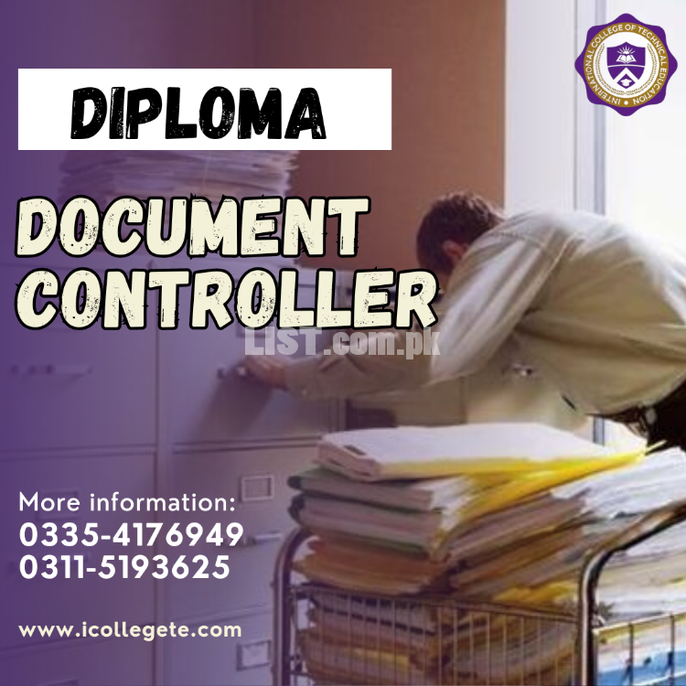 Professional Document controller diploma course in Khuiratta AJK