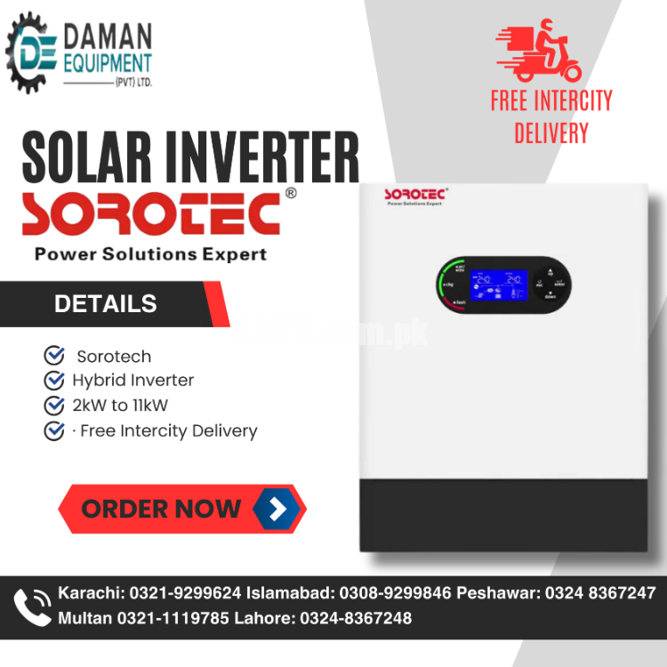 hybrid Solar Sorotec Inverter