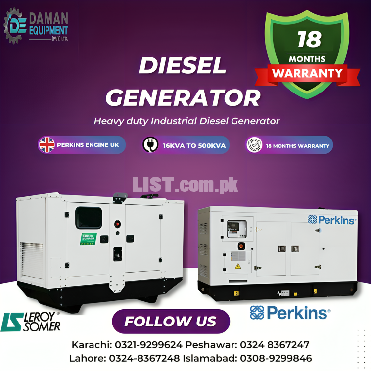 Diesel Generator 15kw /18.5kVA