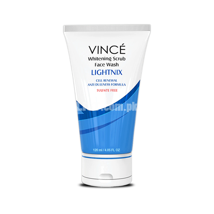 Vince Whitening Scrub Face Wash-120ml
