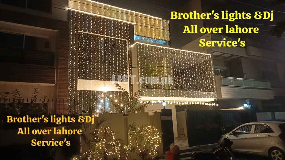 Brother lights decoration/Light decor/House decor/Brother lights and d