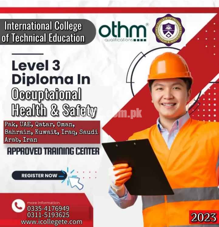 OTHM level 3 Health and safety course in Islamabad Baharakahu