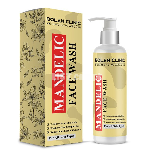 Bolan Clinic Mandelic Face Wash-150ml