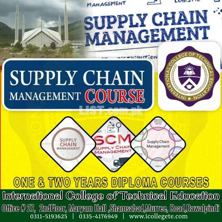 Supply Chain and Management course in Rawalpindi Liaqat Bagh