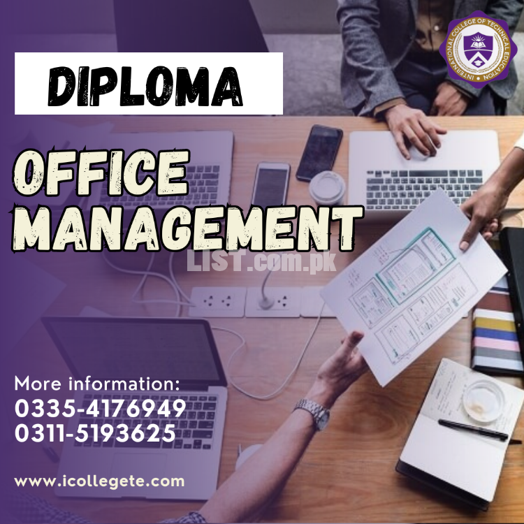 Office Management two months short course in Sargodha Sahiwal