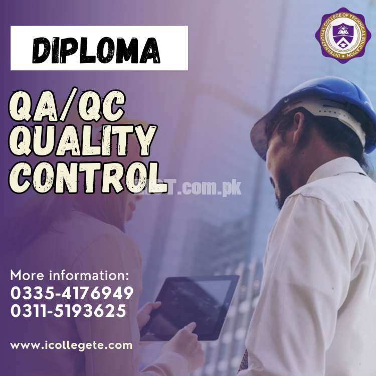 Quality control QA/QC course in Rawalpindi Rehmanabad