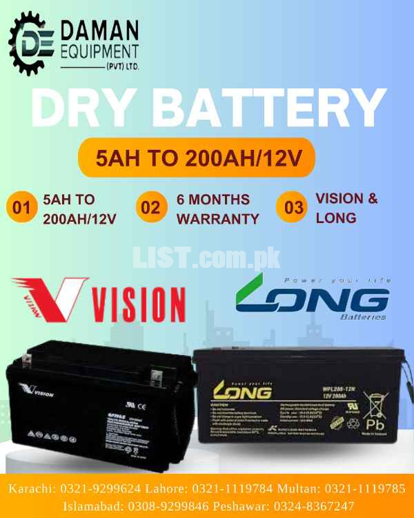 Dry Battery 65ah