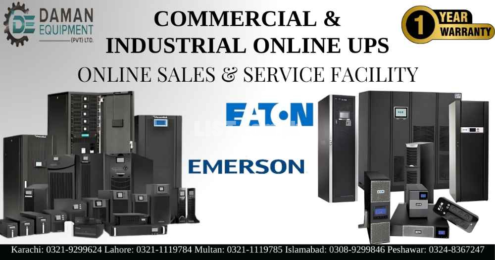 Emerson  UPS 500VA to 200kVA
