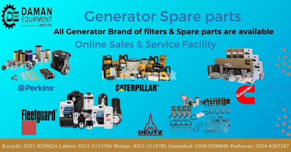 Heavy Generator Spare Parts and Repair maintanances
