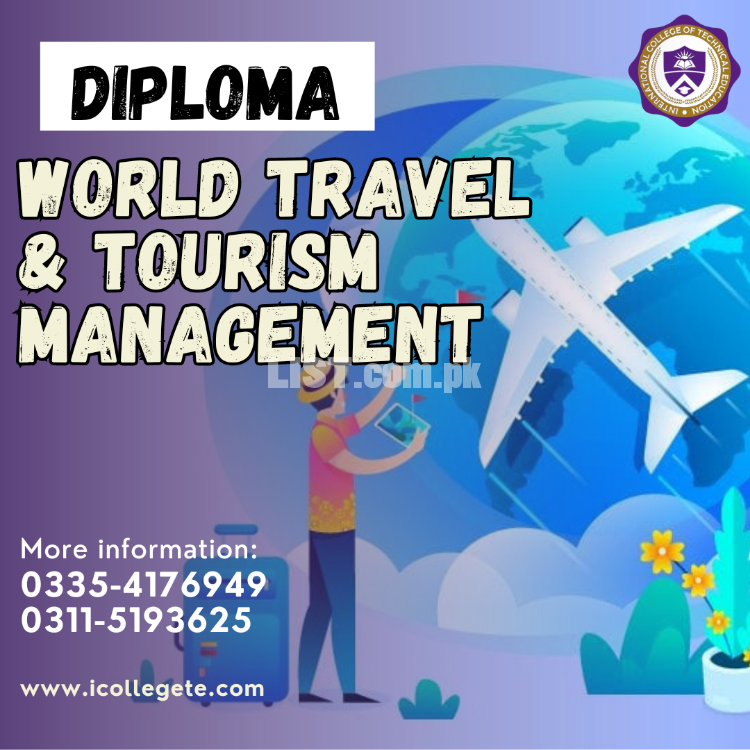 Latest 2024 # World Travel Tourism course in Jhelum