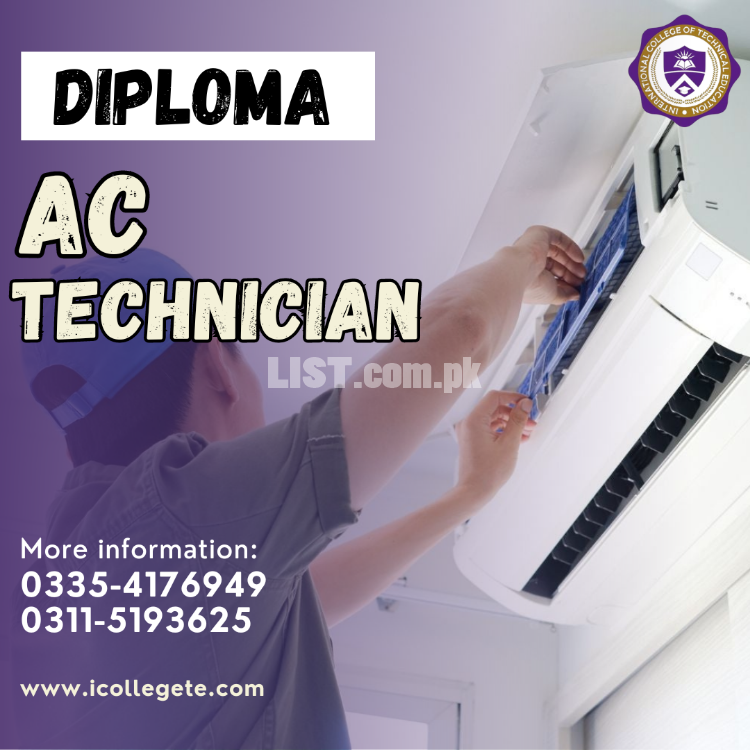 2024 # AC Technician and refrigeration diploma course in Nowshera