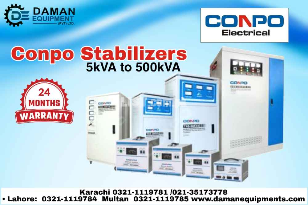 Voltage stabilizer Brand Conpo Model SBW-150 150kVA