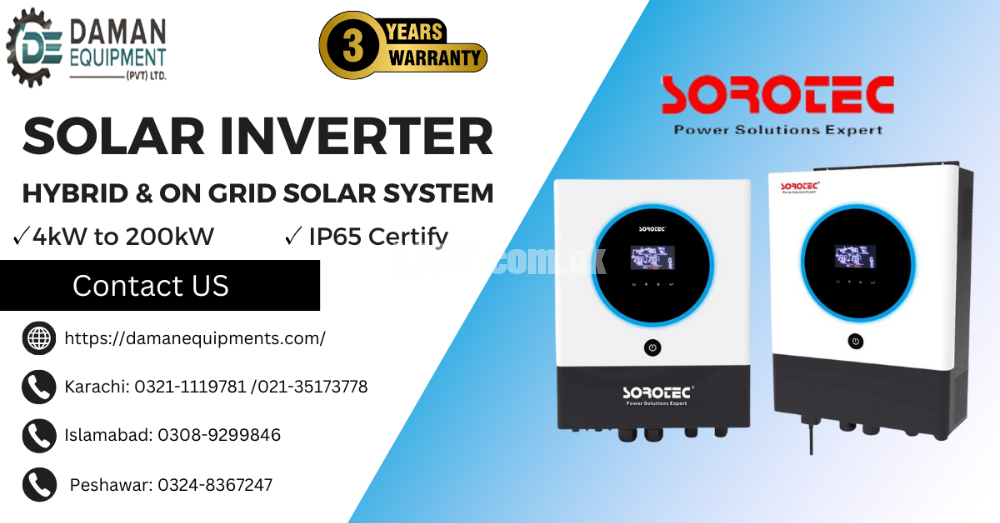 Brand: Sorotech Hybrid Inverter - REVO VM IV 8kW