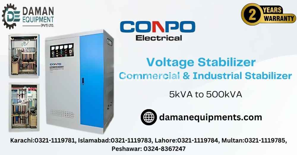 Brand Conpo Model SBW-150 150kVA - Industrial Voltage Stabilizer