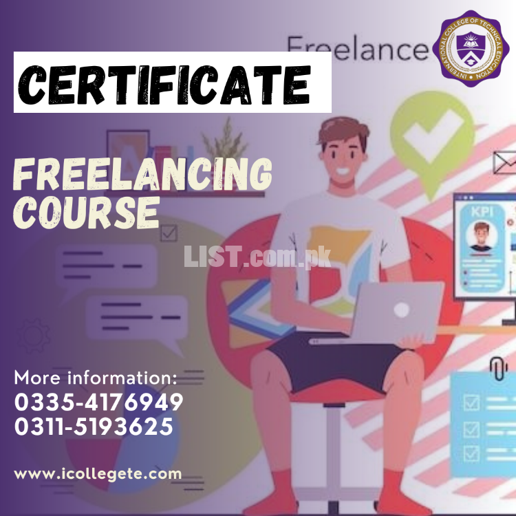 Freelancing certificate in Bhimbar AJK