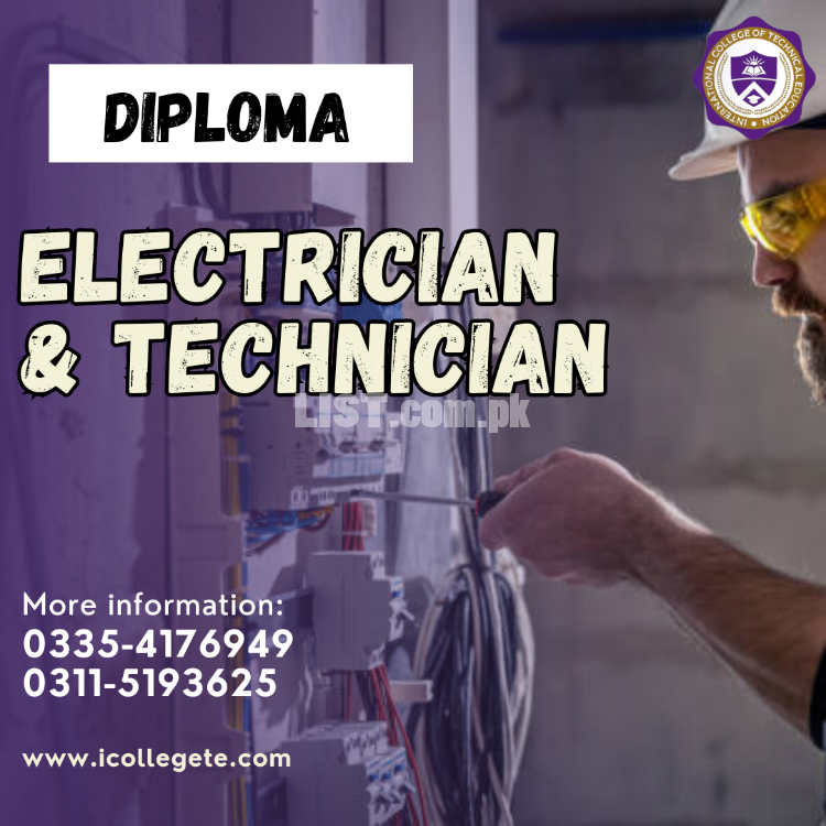 Electrical Technician one year diploma course in Kalam